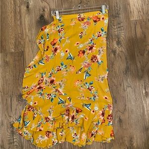 Band of gypsies floral skirt